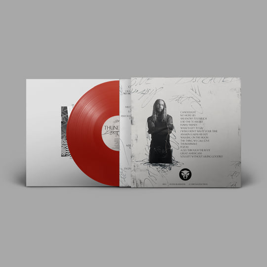 Thundercat Distracted 超限定マーブル盤 レコード アナログ DISTRACTED (輸入盤LP)(数量限定/日本語帯付き/解説書封入/クリア