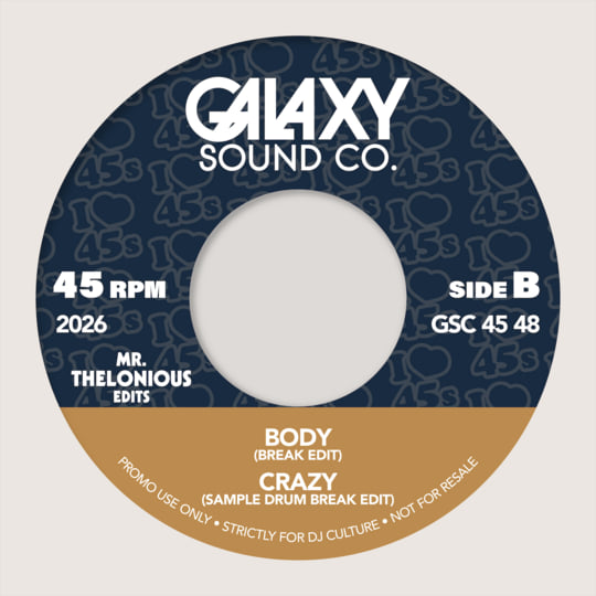 Crazy Edits / Body Edits Dj Drum Breaks / GSC45 48 /Digital