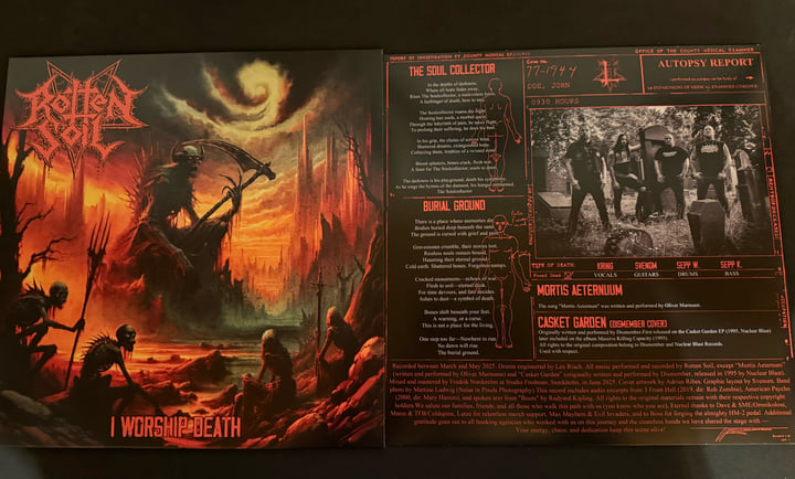I Worship Death | Rotten Soil