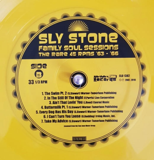 レア インディ R&B Soul SLYY Family Soul Sessions: The Rare 45 RPMs '63 - '66 | Sly Stone