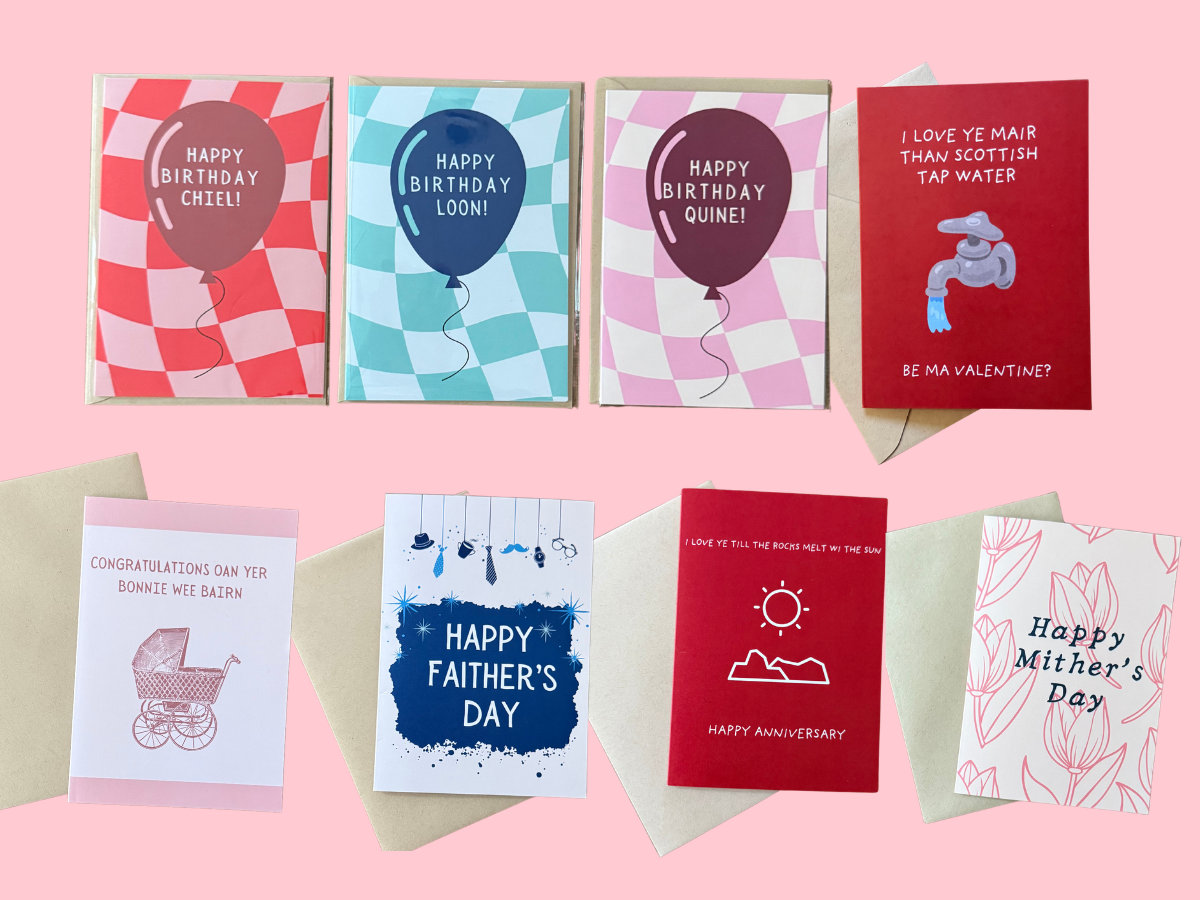 Scots Language Greetings Cards | Iona Fyfe