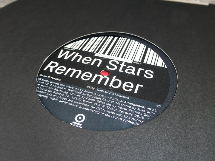 When Stars Remember | Terrence Dixon | Tresor Records