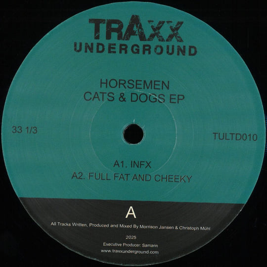 TULTD010 / Horsemen - Cats & Dogs EP | Horsemen | Traxx