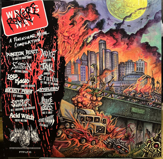 Wrong Way Rockers Volume 1: Peninsular Metal | Dystopian Dogs Records