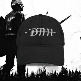 Distressed 'DIM' Cap, image 1