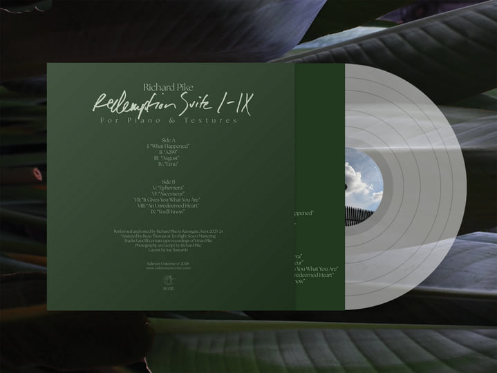Richard Ruskin アルバム Redemption Suite I-IX: For Piano & Textures | Richard Pike