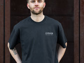 Cyphon Logo Heavyweight Tee Faded Black