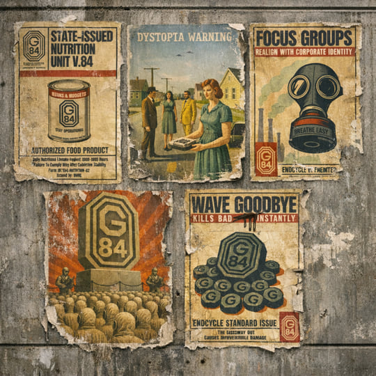 Dystopia Warning (RVG061) | Grand84 | Revorg Records