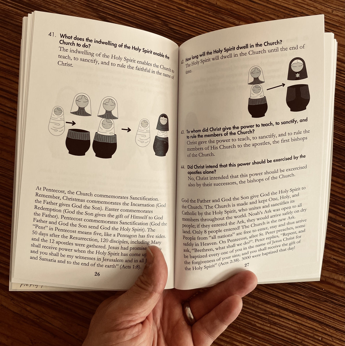 Catechists Drawing Illustrated Catechism Trilogy | Link to Liturgy