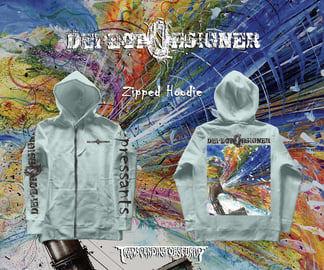 DEFECT DESIGNER - Depressants Album Artwork Zipped Hoodie, image 3