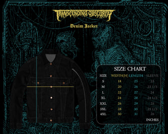 DEFECT DESIGNER - Depressants  Album Artwork Denim Jacket, image 2