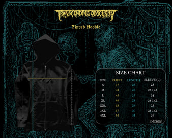 DEFECT DESIGNER - Depressants Album Artwork Zipped Hoodie, image 4