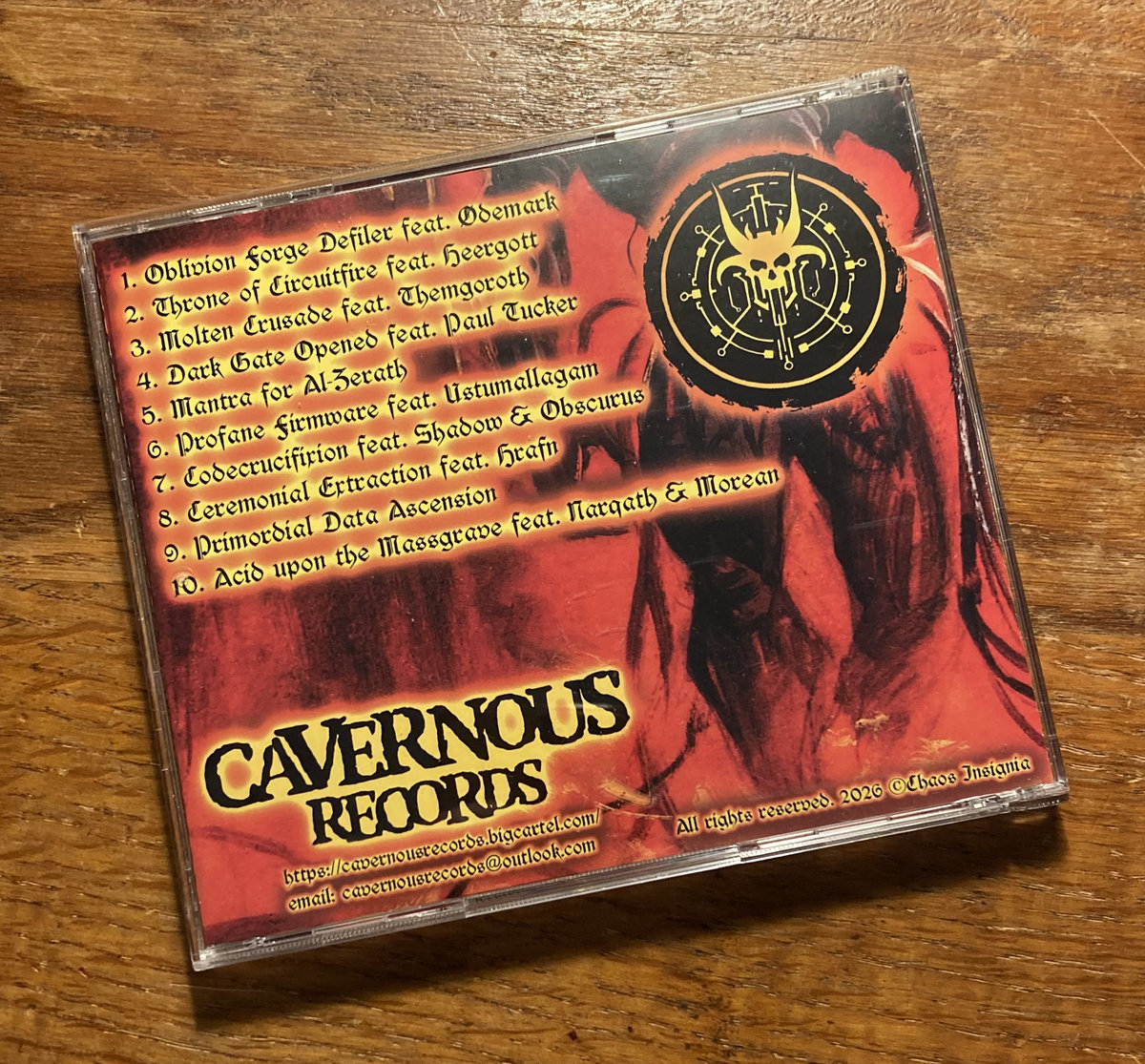 Crown of the Infernal Code (Album) | Chaos Insignia
