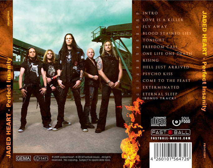 Perfect Insanity (Special Edition) | Jaded Heart | Fastball-Music