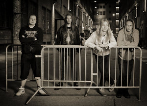 DEVENIAL VERDICT - Old Blood - Fresh Wounds Album Artwork Sweat