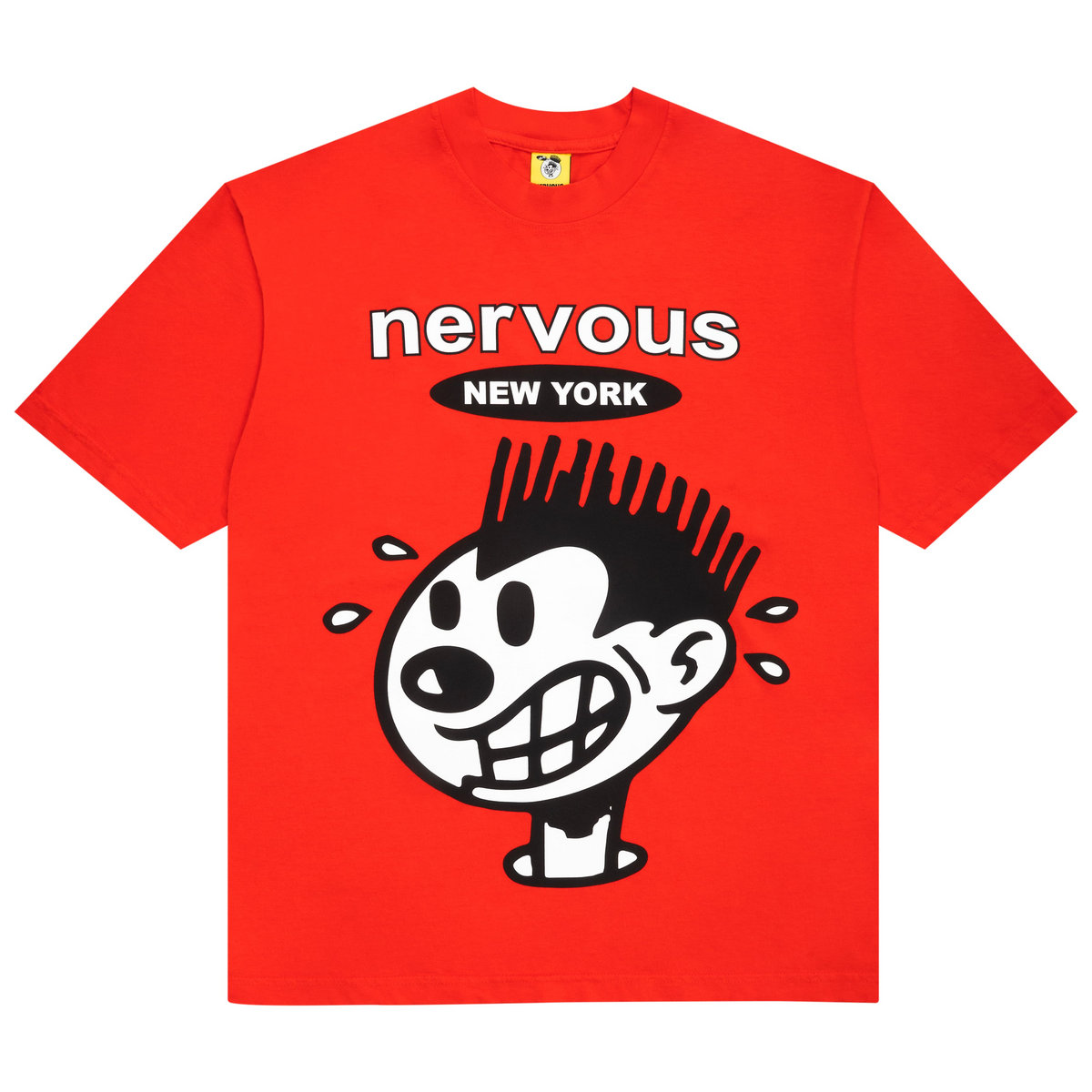 Nervous Highlight T-Shirt (Tiger Orange) | Nervous Records
