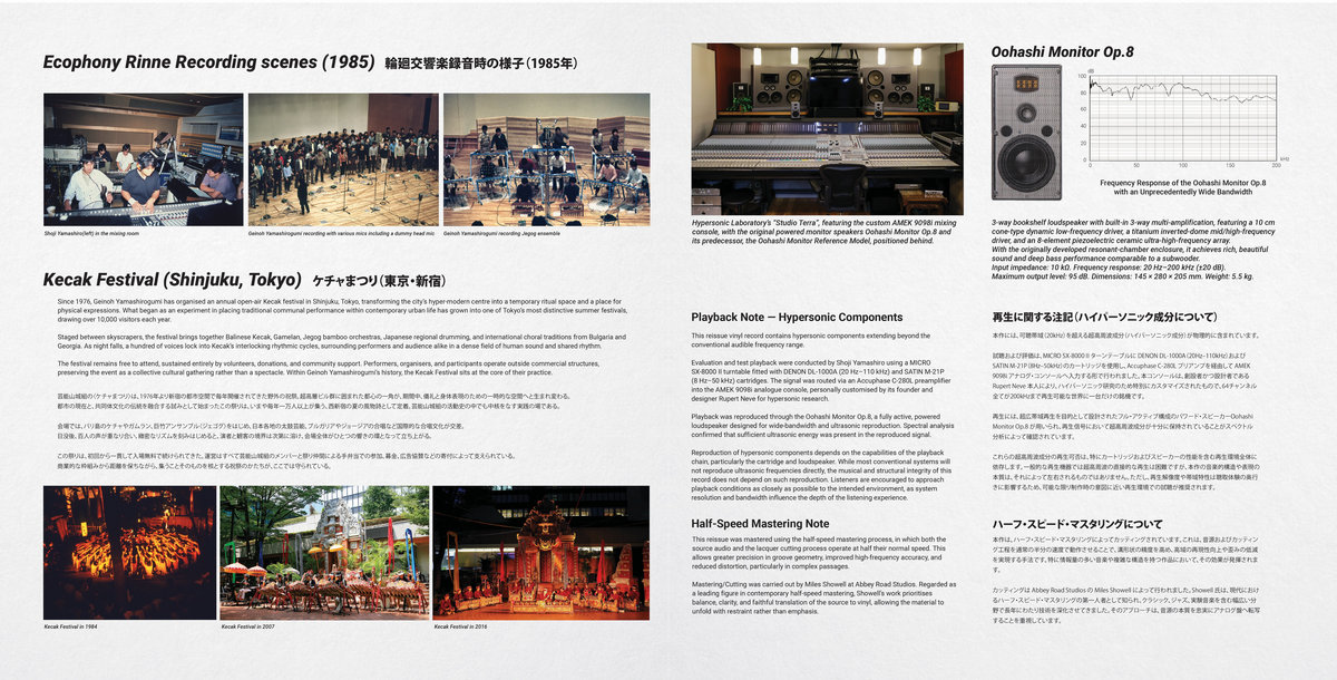 Ecophony Rinne・輪廻交響楽 | Geinoh Yamashirogumi ・芸能山城組