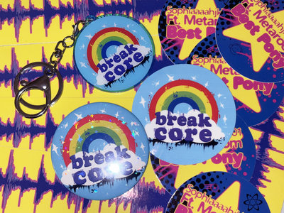 Breakcore Rainbow Keychains | Sophiaaaahjkl;8901