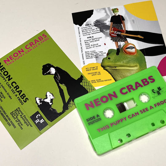This Puppy Can See A Frog | Neon Crabs | Cruel Nature Records