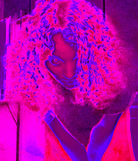 something about me is burning | April Evelyn Nebula Rose