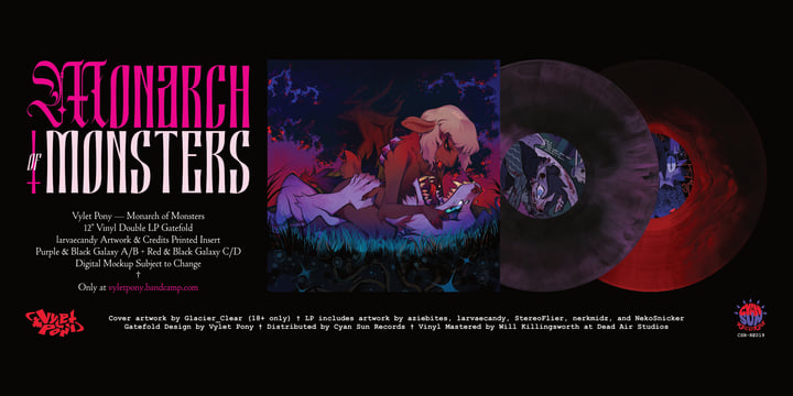 Monarch of Monsters | Vylet Pony | Cyan Sun Records
