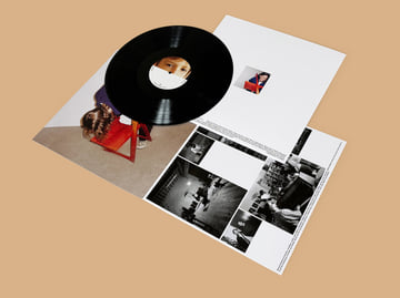 12" Vinyl with folded cover, image 4