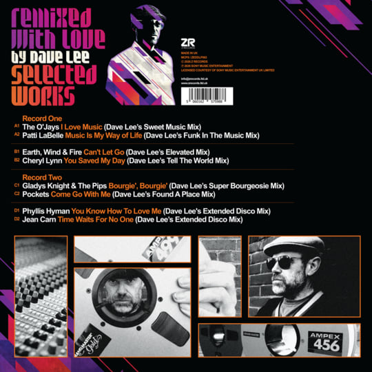 Remixed With Love By Dave Lee 2LP 新品 送料込 Remixed With Love by Dave Lee (Selected Works) | Various Artists