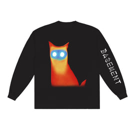 Basement - WIRED Cat Longsleeve Shirt, image 2
