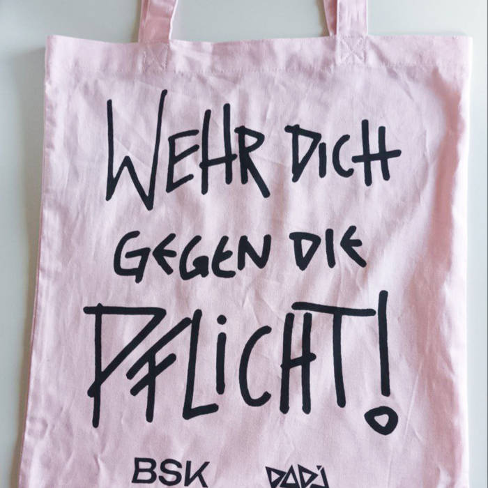 Soli-Beutel “Wehr dich gegen die Pflicht!“