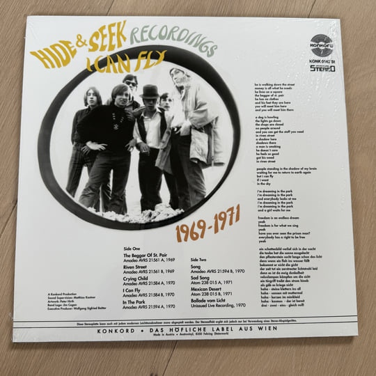I Can Fly - The Complete Recordings 1969-1971 | Hide & Seek | konkord