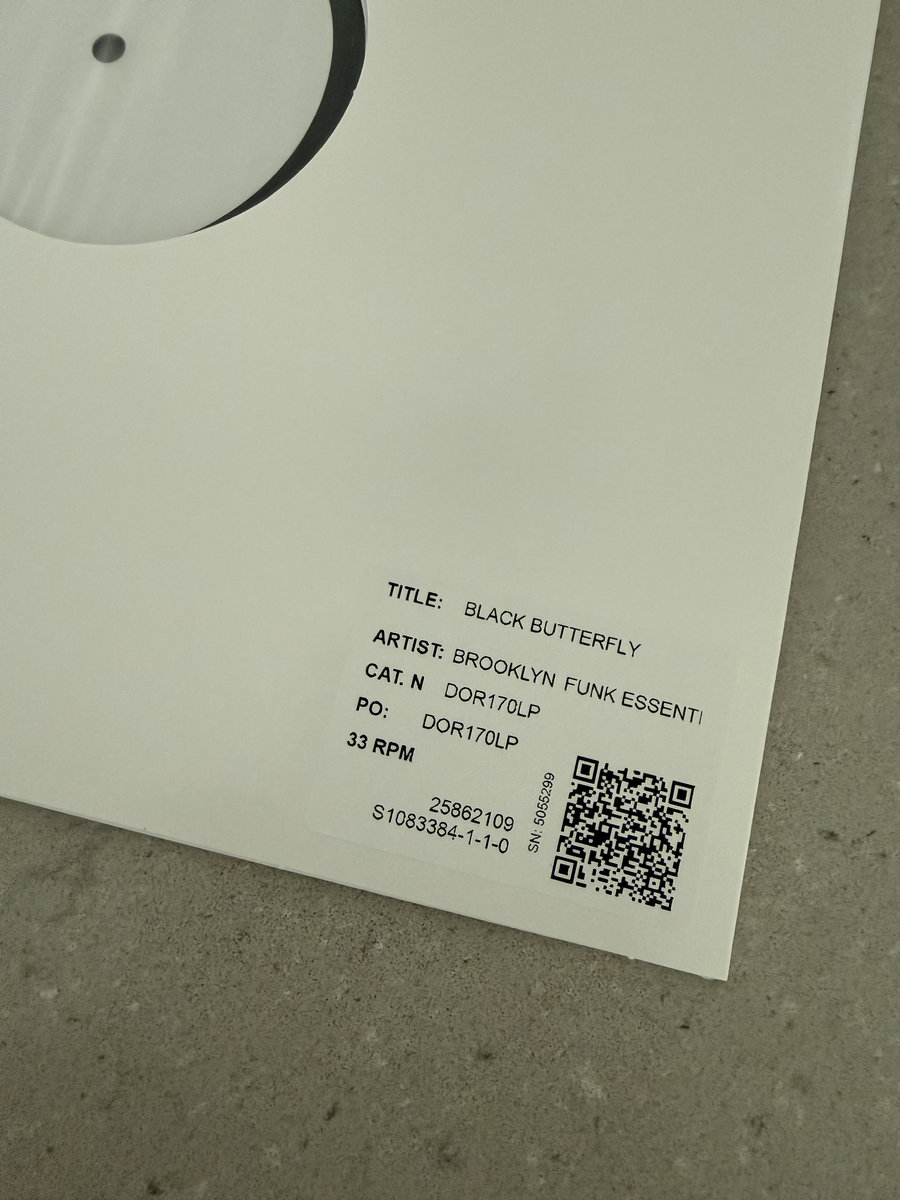 Brooklyn Funk Essentials - Black Butterfly [Test Pressing]
