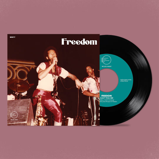 アート・デザイン・音楽 You have more freedom than you're using Can't You See / Sunshine | Freedom | Miles Away Records