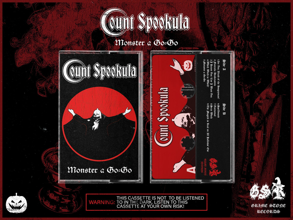 Count Spookula Count Spookula - Monster a Go-Go 2nd ed. MC | Grime Stone Records