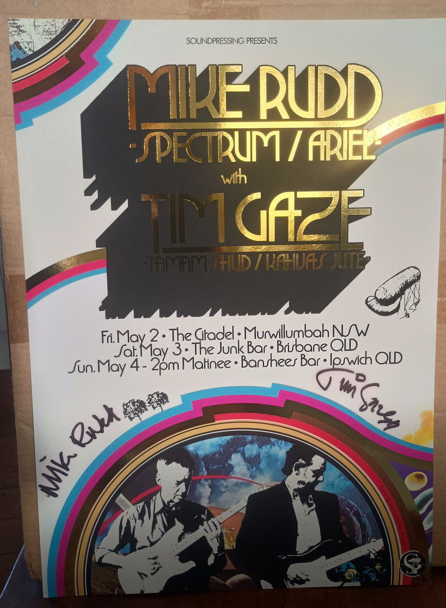 Spectrum / Mike Rudd & Tim Gaze // Tour Merch | SoundPressing
