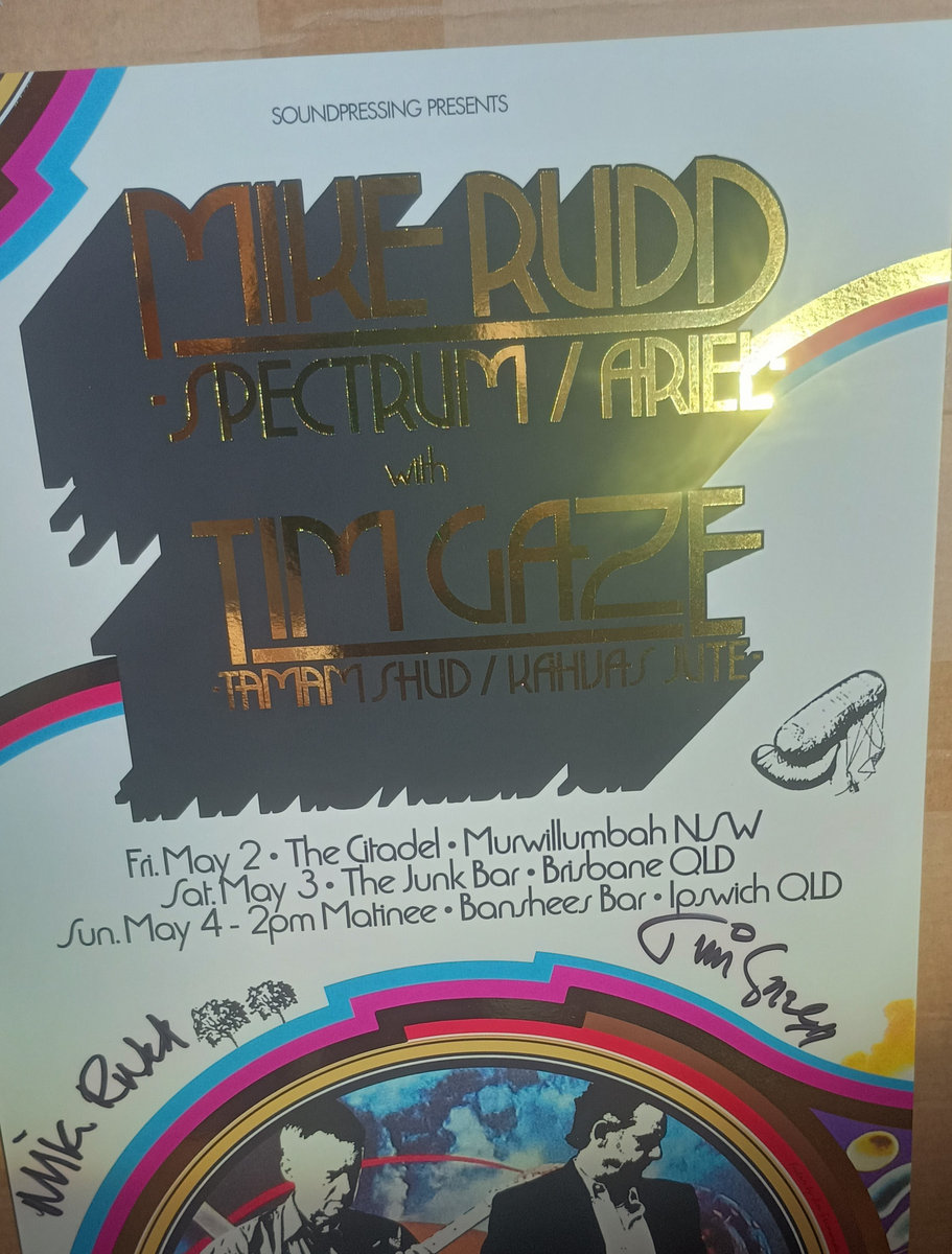 Spectrum / Mike Rudd & Tim Gaze // Tour Merch | SoundPressing