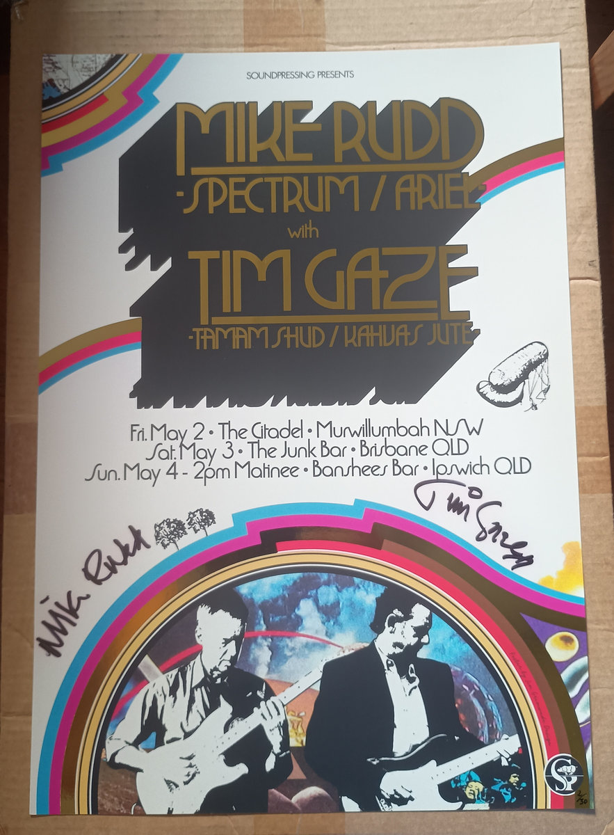 Spectrum / Mike Rudd & Tim Gaze // Tour Merch | SoundPressing