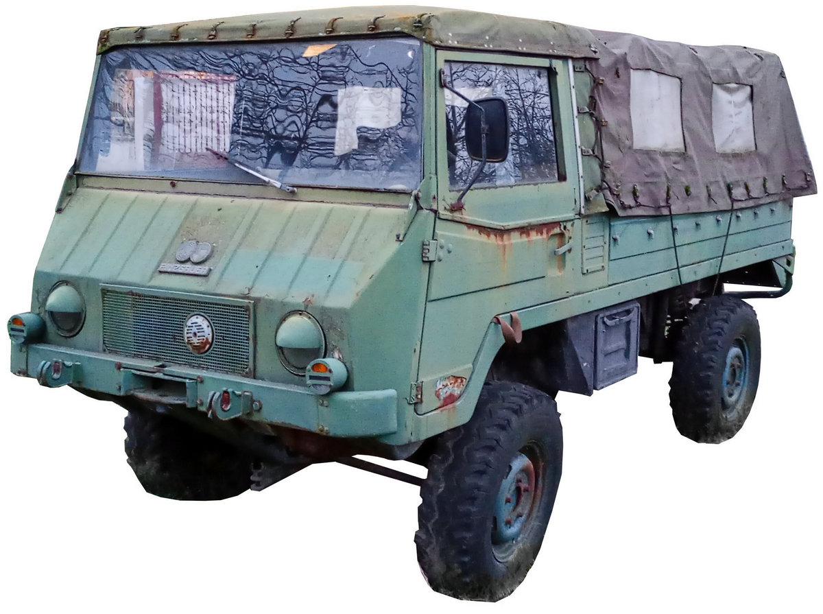 Steyr Puch Pinzgauer 1971 military all-terrain utility vehicle photo detail