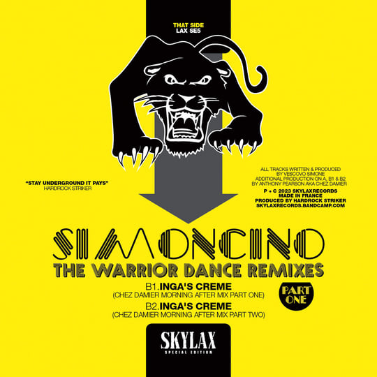 The Warrior Dance Remixes I (Chez Damier Remixes) | Simoncino