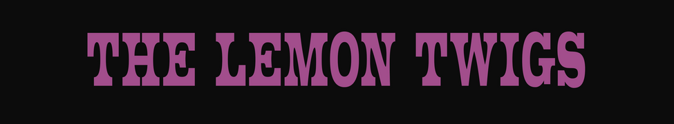 The Lemon Twigs — Photo · logo