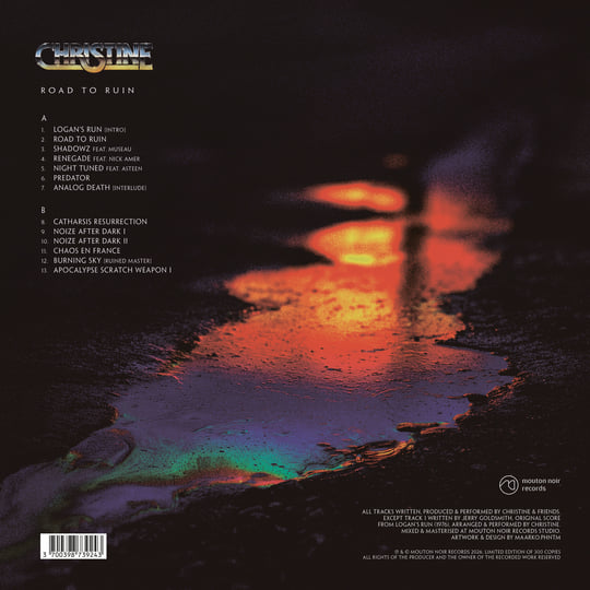 ROAD TO RUIN | CHRISTINE