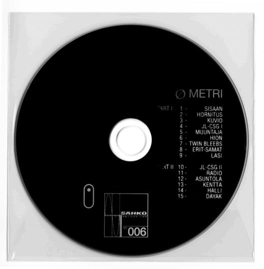 Metri | Ø (Mika Vainio) | Sahko Recordings