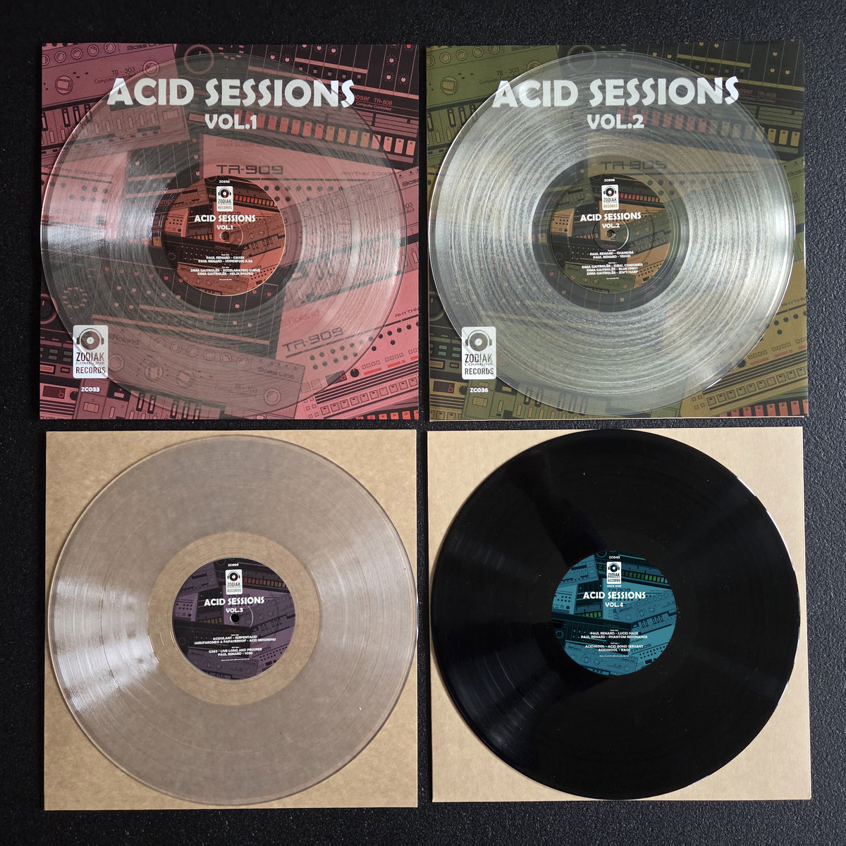 Acid Sessions Vol. 4 (ZC043) | Paul Renard & Acidskool | Zodiak