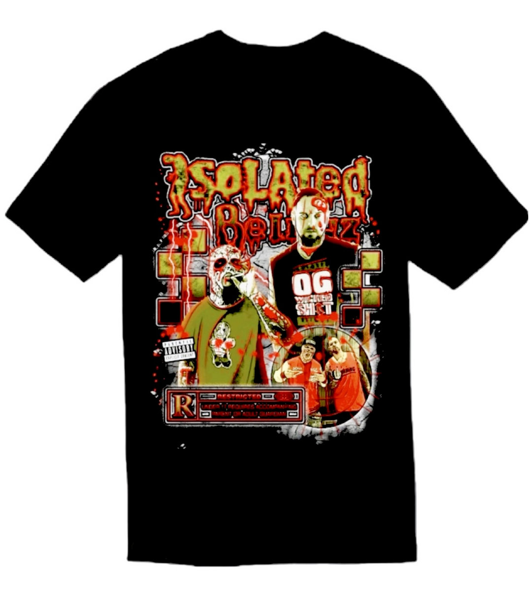Isolated Beingz Portrait T-Shirt | Wicked Sindicate
