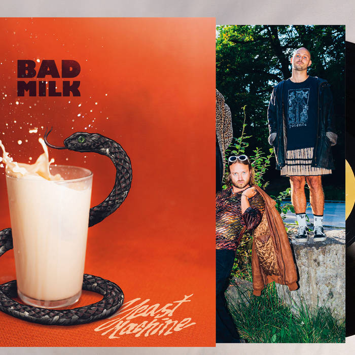 Bad Milk – 12" Black Vinyl + Lyric Sheet