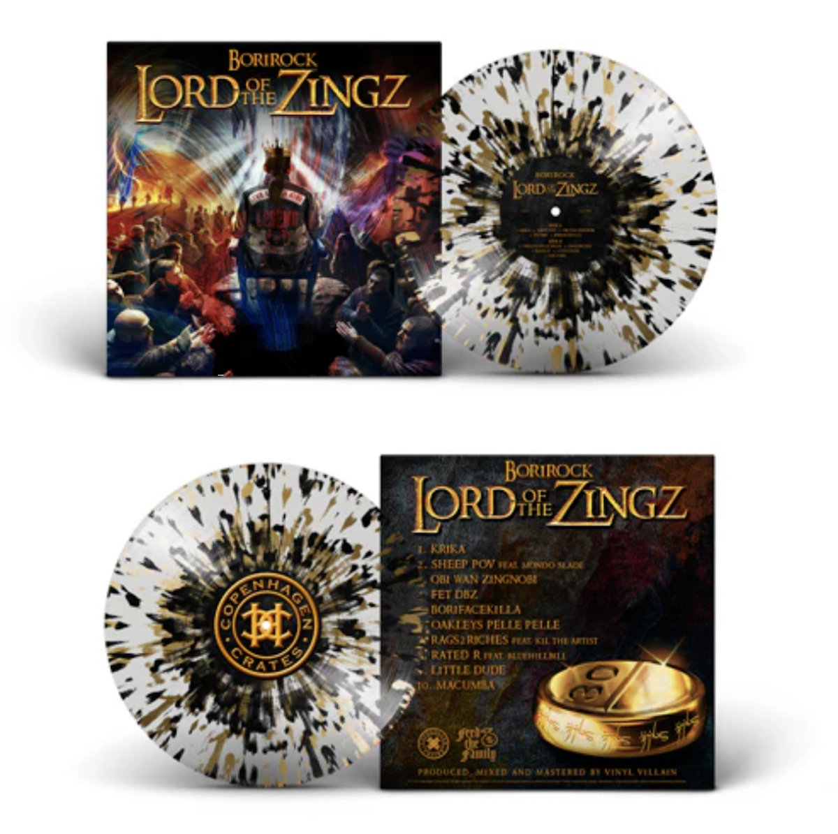 BORIROCK X VINYL VILLAIN 限定70枚 Lord Of The Zingz | BoriRock x Vinyl Villain | Vinyl Villain
