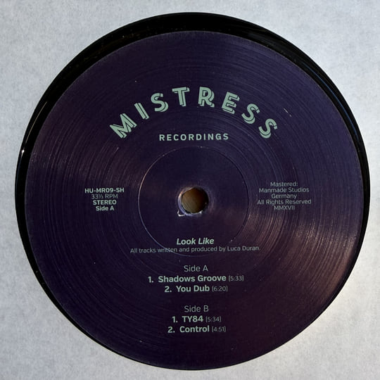 MISTRESS 09 | Look Like | Mistress Recordings
