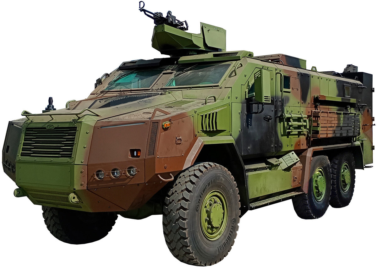 Zastava Tervo MRAP M20 2020 mine-resistant ambush protected armored vehicle photo detail