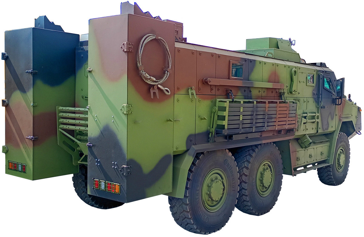 Zastava Tervo MRAP M20 2020 mine-resistant ambush protected armored vehicle photo detail
