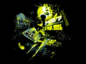 M27 BURNS ACROSS AMERICUHH 2026 Tour Tshirt, image 3