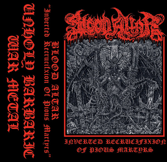 Inverted recrucifixion of pious martyrs | Blood Altar